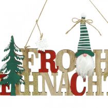 Artikel Holz Schriftzug Frohe Weihnachten Türdeko Weihnachten