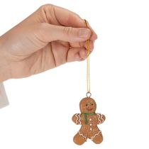 Artikel Deko Anhänger Lebkuchenmännchen als Christbaumschmuck 6cm 12St