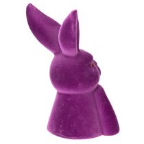 Artikel Hase Denkend Beflockt Hasenbüste Ostern 16,5×13×27cm