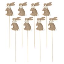 Artikel Osterhase Deko Figur für frühlingshafte Dekorationen und saisonale Akzente 42cm 8St