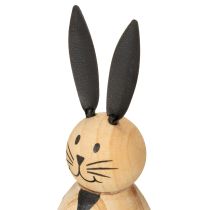 Artikel Dekorativer Hase mit schlichtem Design für frühlingshafte Wohnraumakzente 12cm 2St