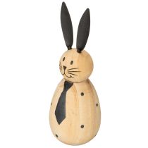 Artikel Dekorativer Hase mit schlichtem Design für frühlingshafte Wohnraumakzente 12cm 2St