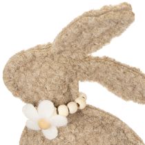 Artikel Osterhase Figur Frühling Tierdeko für Wohnzimmer und Tisch 18cm 6St