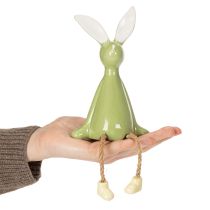 Artikel Osterhase Keramik Deko Kantenhocker für fröhliches Ambiente 22cm 2St