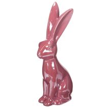 Artikel Osterdeko Hase Keramik Glänzende Figur für Ostern und Frühling 37cm