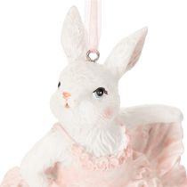 Artikel Anhänger Häschen Ballerina als Highlight für Osterstrauch oder Christbaum 12cm 2St