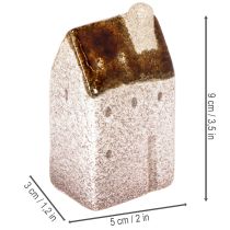Artikel Dekohaus Keramik Miniatur Häuser Set Tischdeko 9cm 3St