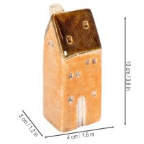 Artikel Deko Haus Keramik Miniaturhaus für Fensterbank 10cm 3St