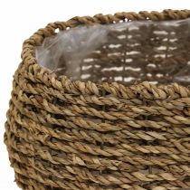 Artikel Pflanzkorb mit Henkel Korb Blumenkorb L23/35cm 2er-Set