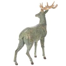 Artikel Hirschfigur Dekoration stehend detailreich 43cm