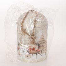 Artikel Glocke mit Weihnachtsmotiv zum Aufhängen 26cm