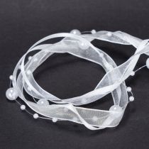 Artikel Hochzeitsband Weiß 20mm 5m