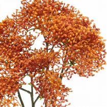 Artikel Holunder Orange Künstlicher Blütenzweig 52cm 4St