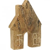 Artikel Holzhaus Deko Weihnachtshaus Holzhäuschen Deko Holzaufsteller H15cm