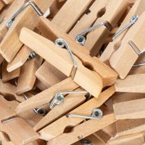 Artikel Holzklammer Mini Wäscheklammer Deko Klammer 3,5cm 50 St