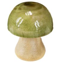 Artikel Holzpilze Herbstdeko Pilze Grün Rot Orange H6,5cm 9 St