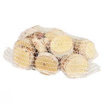 Artikel Holzscheiben Deko Birkenholz Natur Rinde Ø7-9cm DIY Tischdeko 18 Stück