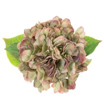 Artikel Hortensie künstlich Deko Blume mit Stiel 46cm