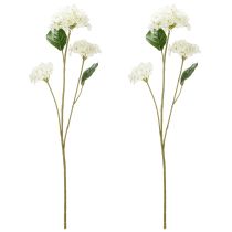 Artikel Kunstblume Hortensie für elegante Inneneinrichtung im modernen Stil 80cm 2St