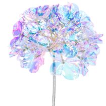 Artikel Künstlicher Blütenzweig Hortensie in irisierenden Farben 36cm 2St