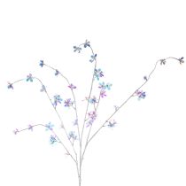 Artikel Blütenzweig künstlich filigran mit irisierenden Blüten 98cm