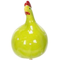 Artikel Hühnerstecker dekorativ für frühlingshafte Blumenarrangements und Tischschmuck 7,5cm 4St