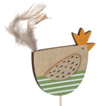 Artikel Hühnerstecker im Osterdesign zur fröhlichen Frühlingsdekoration 7cm 12St