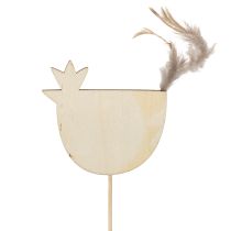 Artikel Hühnerstecker im Osterdesign zur fröhlichen Frühlingsdekoration 7cm 12St