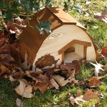 Artikel Igelhaus Igelhotel Tannenholz Futterstelle Holz 34×18×24cm