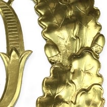 Jubiläumszahl 80 in Gold Ø40cm