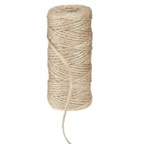 Artikel Jutegarn Natur Jute Schnur 2mm 50m je Garnrolle × 8St