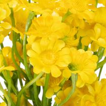 Artikel Künstliche Kamille als Blumenbund für frische und pflegeleichte Dekoration 28cm 3St