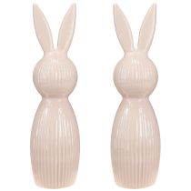 Artikel Dekofigur Hase aus Keramik für moderne Raumgestaltung 22cm