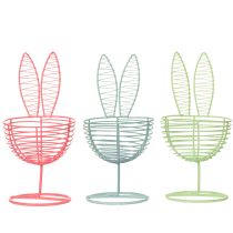 Artikel Draht Hase als offenes Dekoobjekt für moderne Frühlings und Osterideen 16cm 3St