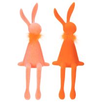Artikel Osterhasen Kantenhocker dekorativ für Wohnzimmer Osterdeko zum Hinsetzen 36cm 2St