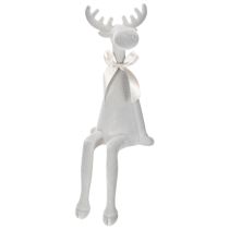 Artikel Weihnachtsfigur Rentier mit langen Beinen Kantenhocker 54cm