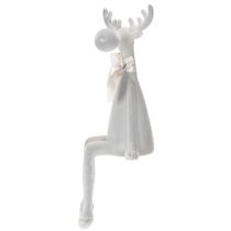 Artikel Weihnachtsfigur Rentier mit langen Beinen Kantenhocker 54cm