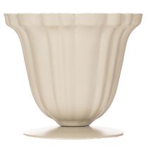 Artikel Dekoschale cremefarbener Pokal klein 10cm