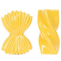 Artikel Pasta Vase Keramik Dekorative Tischdekoration mediterran für Wohnzimmer und Büro 16cm