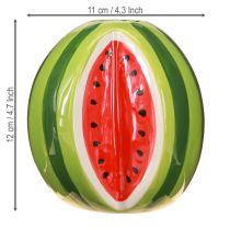 Artikel Keramikvase Wassermelone Deko Vase Keramik H12cm