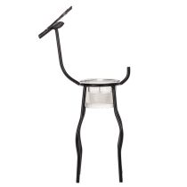 Artikel Kerzenhalter Rentier mit Teelichtglas 28cm