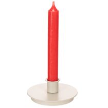 Artikel Kerzenhalter rund cremefarben für Stabkerzen Tischdeko 10cm 2St