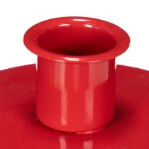 Artikel Kerzenhalter klein rot für Stabkerzen 8cm 3St