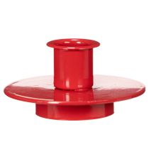 Artikel Kerzenhalter klein rot für Stabkerzen 8cm 3St