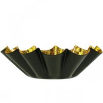 Artikel Teelichthalter Weihnachten Deko Backform Schwarz Gold Ø12cm 2St