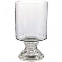 Artikel Windlicht Glas Kerzenglas Getönt, Klar Ø20cm H36,5cm