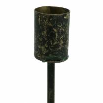 Laterne Aus Metall Rost 12cm X12cm H13cm Preiswert Online Kaufen
