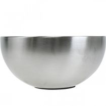Artikel Kerzenständer Silber Stabkerzenhalter Metall Ø15 H7,5cm