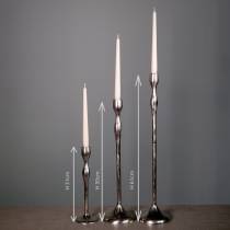 Kerzenständer Antik Silber H61cm