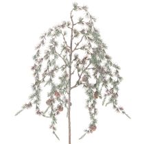 Artikel Kunstzweig mit Zapfen Dekorativer Kiefernzweig künstlich 80cm 3St